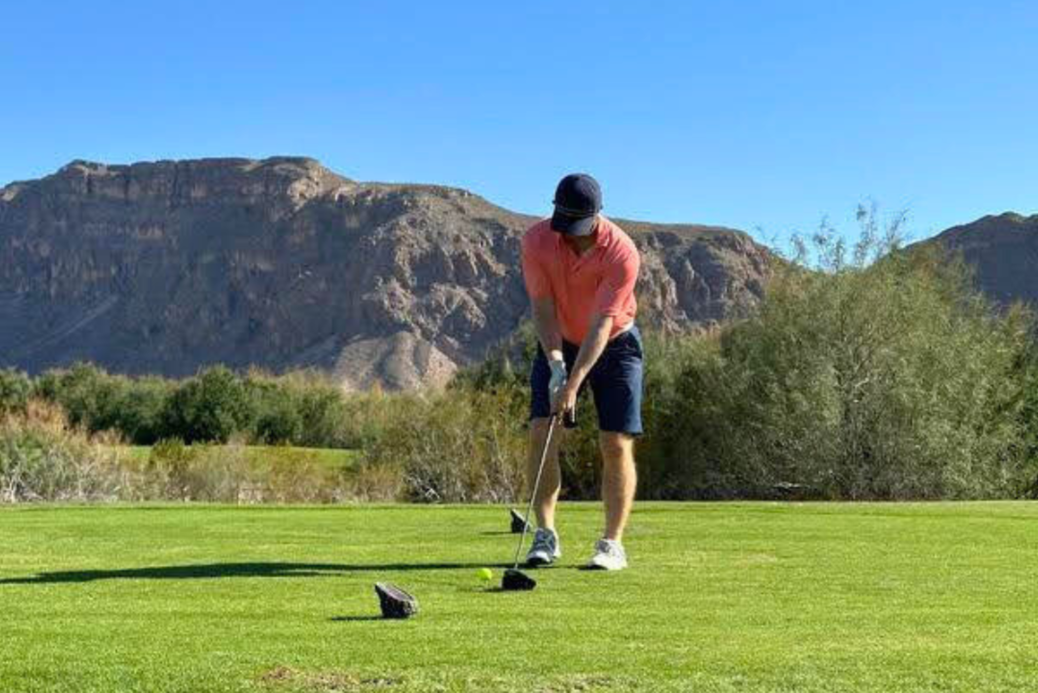 CCG Team Playing Golf In Lajitas